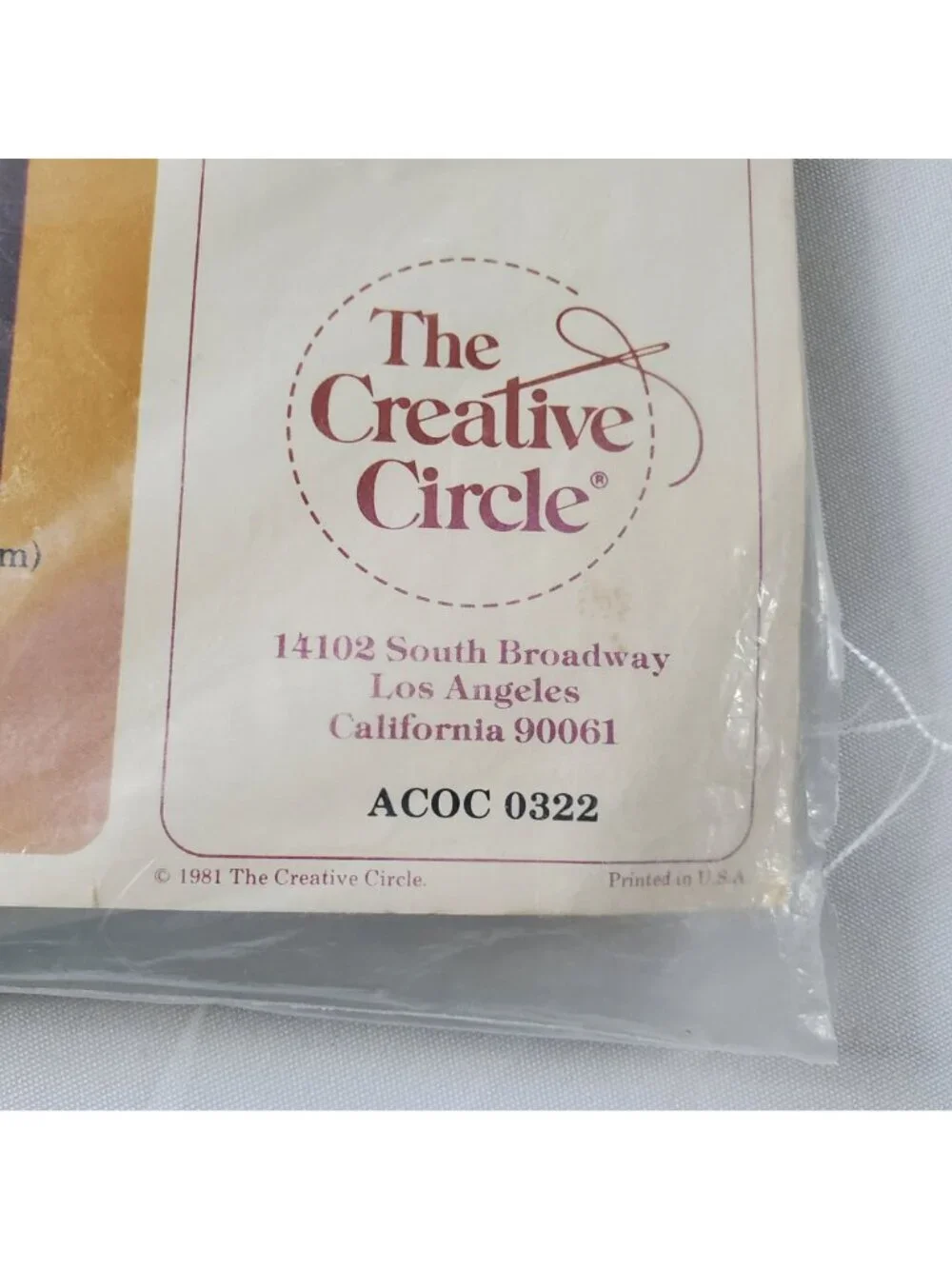 VTG The Creative Circle 0322 Countryside Embroidery Kit 12